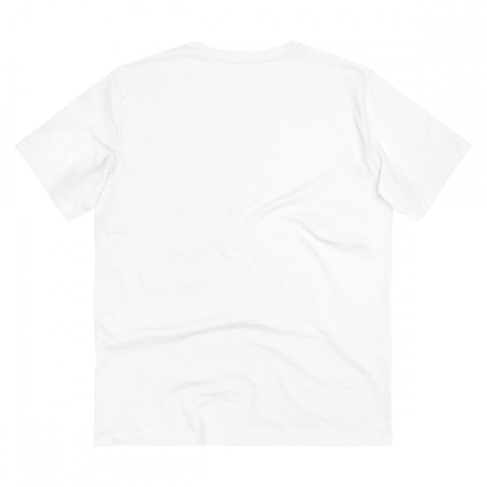 Generic Men's PC Cotton 45th Anniversary Printed T Shirt (Color: White, Thread Count: 180GSM)