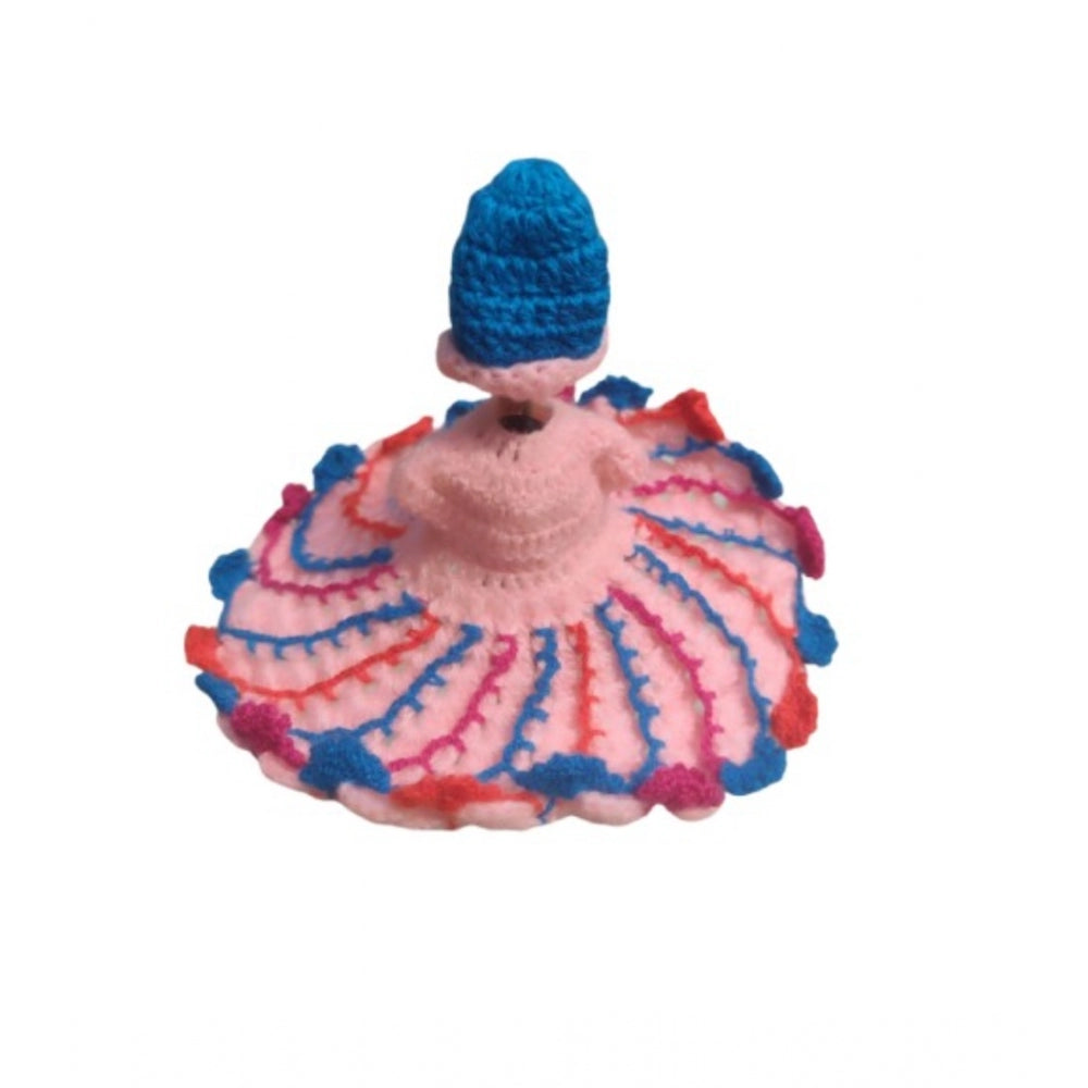 Laddu Gopal Dress Size: 0 To 6 (Baby Pink)