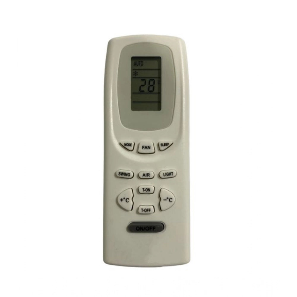 Generic AC Remote No.19 No Backlight Onida AC Remote Control (White)