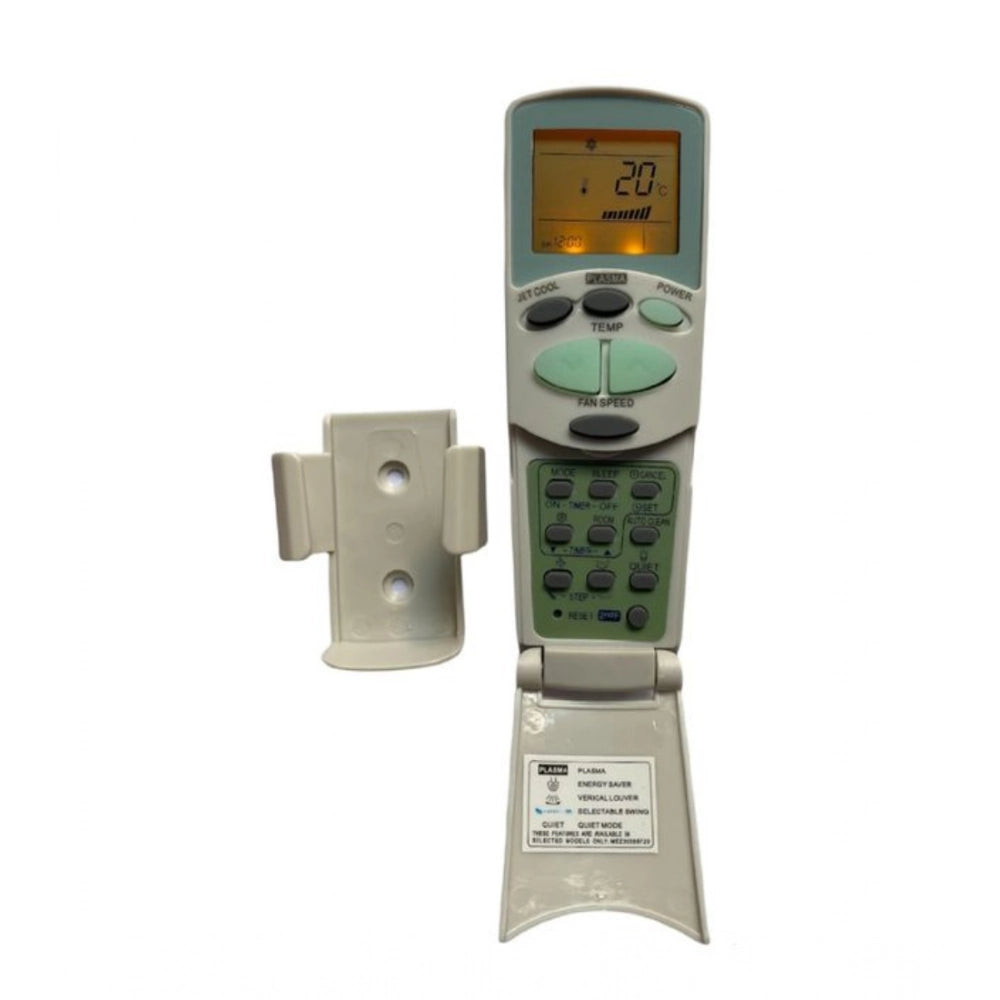 Generic AC Remote No.16 with Backlight LG AC Remote Control (White)