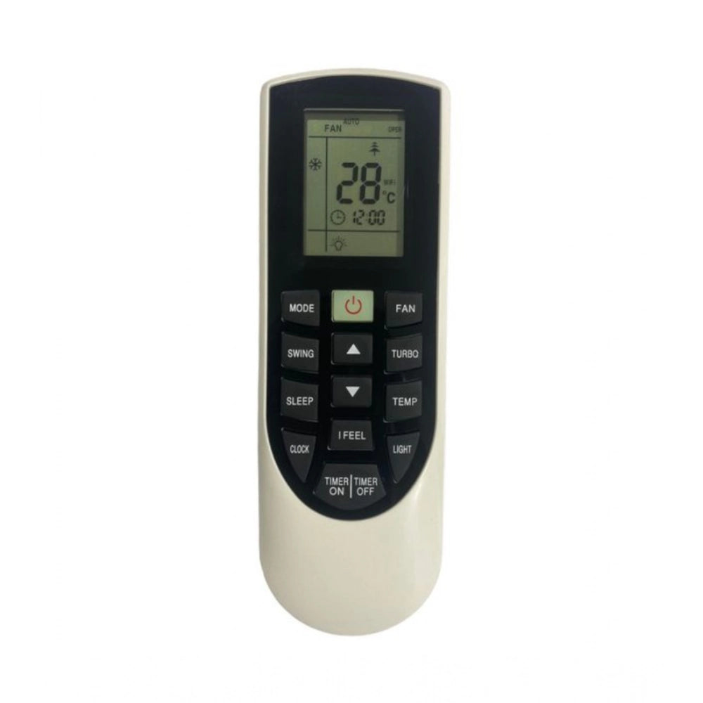 Generic AC Remote No.182 No Backlight Llyod AC Remote Control (White)