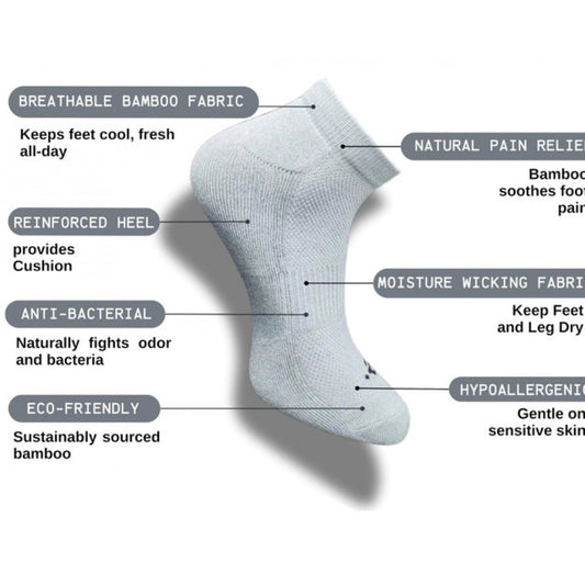 Generic 3_Pair Set Unisex Casual Cotton Printed Low Cut Socks (Multicolor)