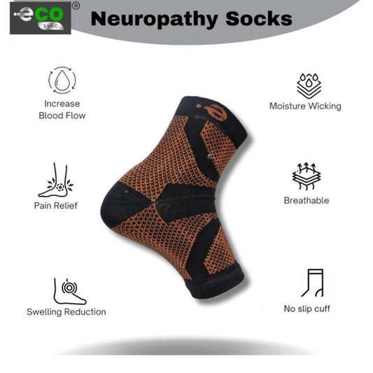 Generic 3_Pair Set Unisex Casual Cotton Printed Ankle Length Support Socks (Multicolor)