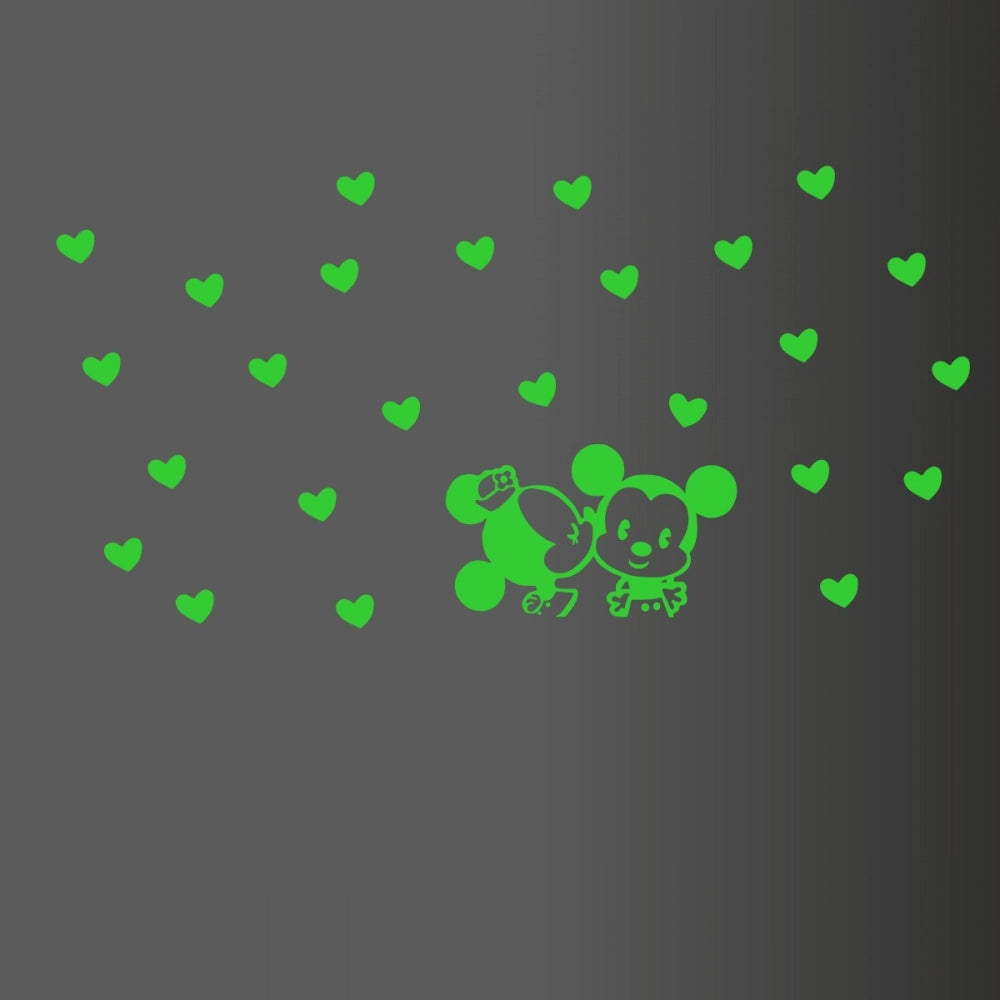 Green Kids Room Decor Radium Wall Sticker