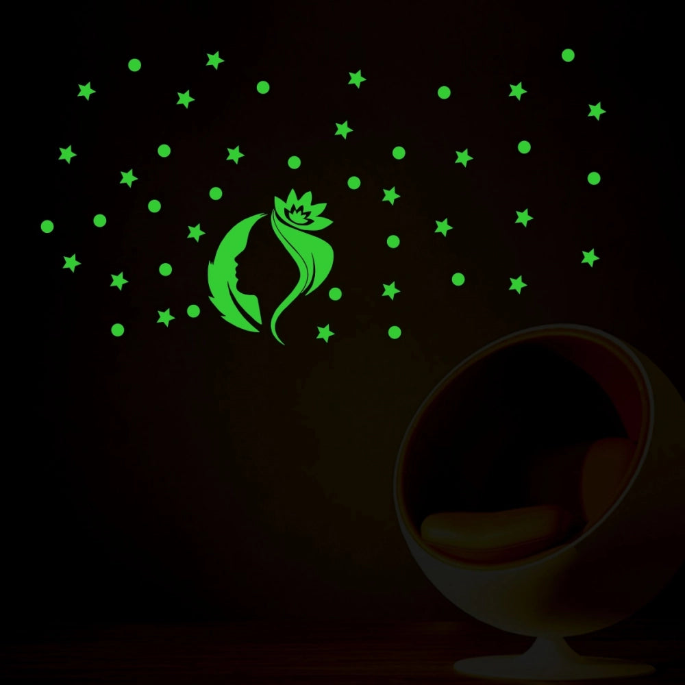 Green Decorative Radium Wall Sticker