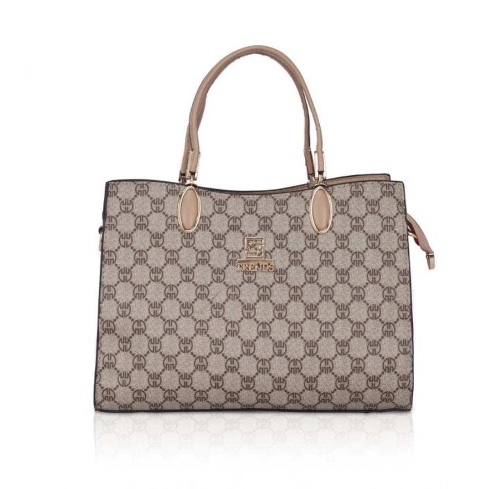 Women's Faux Leather Printed Handbag (Hilver)