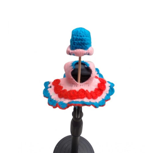 Laddu Gopal Dress Size: 0 To 6 (Baby Pink-Red)