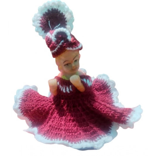 Laddu Gopal Dress Size: 0 To 6 (Maroon)