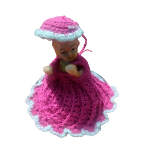Laddu Gopal Dress Size: 0 To 6 (Magenta)