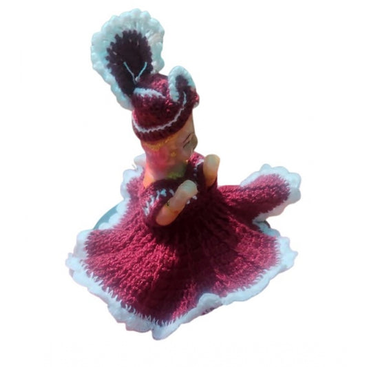 Laddu Gopal Dress Size: 0 To 6 (Maroon)