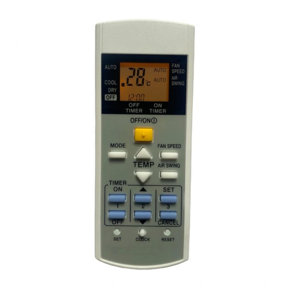 Generic AC Remote No.29 with Backlight Panasonic AC Remote Control (White)