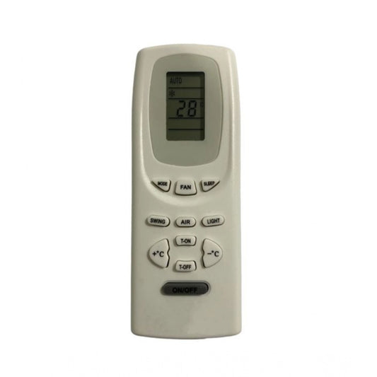 Generic AC Remote No.19 No Backlight Onida AC Remote Control (White)