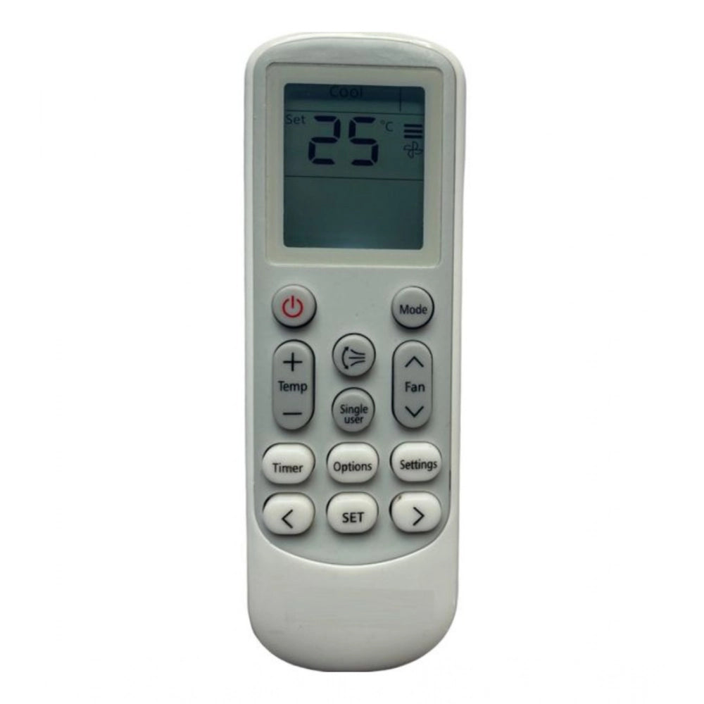 Generic AC Remote No.144 with Backlight Samsung &amp; Samsung Inverter AC Remote Control (White)