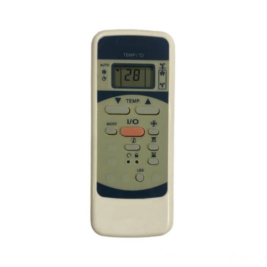 Generic AC Remote No.152 No Backlight Kelvinator AC Remote Control (White)