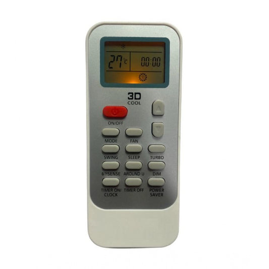 Generic AC Remote No.129 Whirlpool AC Remote Control (White)