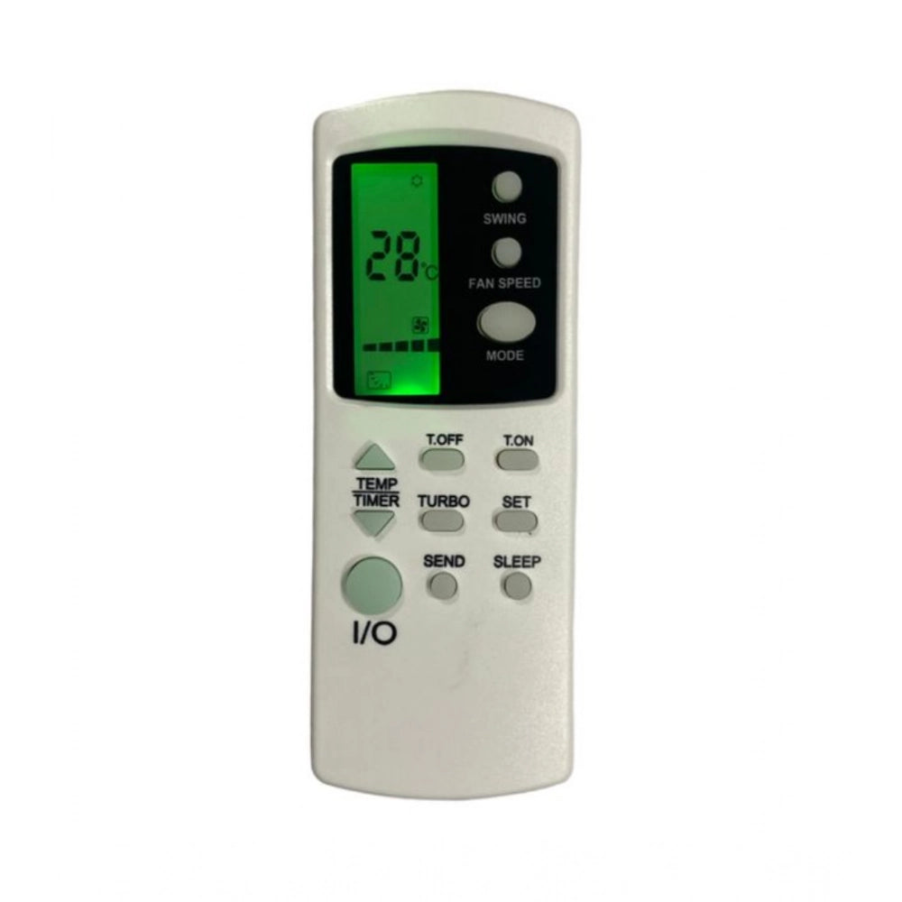 Generic AC Remote No.31 with Backlight Haier AC Remote Control (White)
