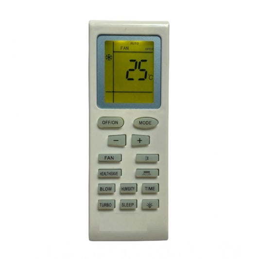 Generic AC Remote No.18 with Backlight Electrolux AC Remote Control (White)