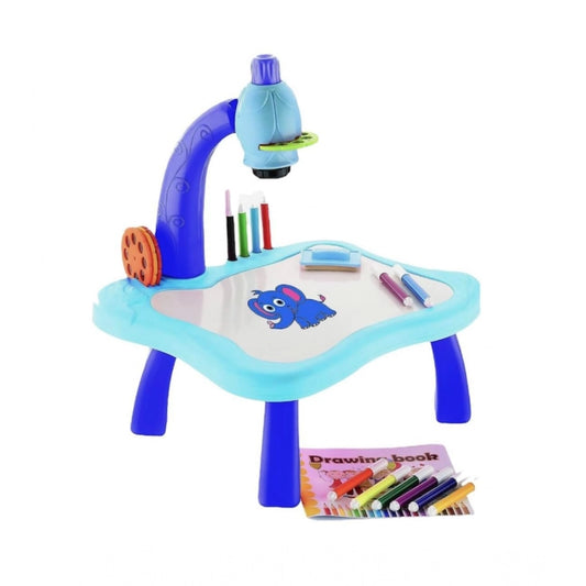Plastic Drawing Projector Table For Kids (Multicolor )