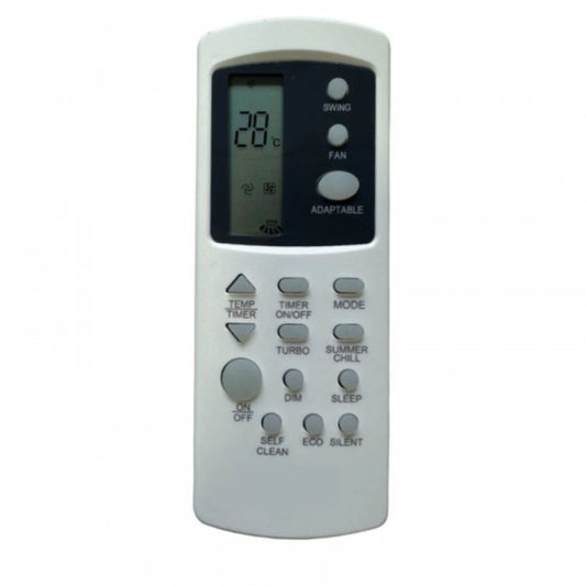 Generic Remote No. 31E (No Backlight), Compatible for Godrej AC Remote Control (Exactly Same Remote will Only Work)
