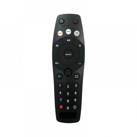 Generic Remote No. 1232 (No Voice) with Netflix, Prime Video Function, Compatible for Tata Play Binge Plus DTH Remote Control (Exactly Same Remote Will Only Work)